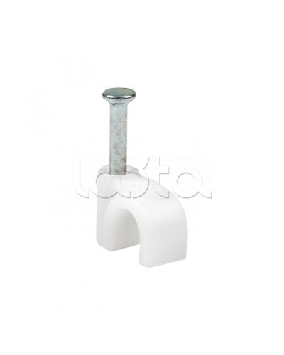 Скоба крепежная круглая (5мм.) (50шт.) EKF PROxima (plcn-sr-5) в Ногинске Держатели, клипсы, скобы Pintop.ru