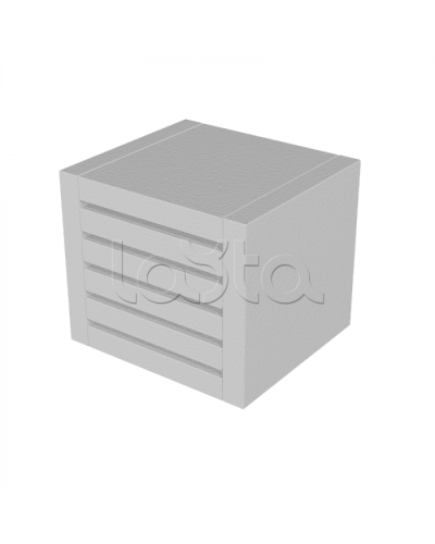 Вентиляционный блок TEHSTRONG VB 100x100x55 (EI 150) EKF (vb10055) в Ногинске Аксессуары для лотков Pintop.ru