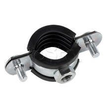 Хомут стальной 3/4" (25-29 мм), с уплотнителем EKF (hsu1034)