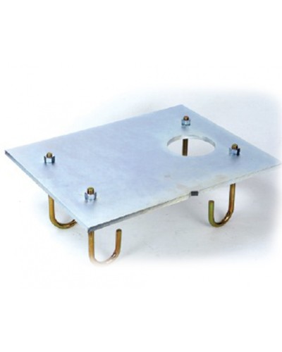 Пластина монтажная с анкерами для шлагбаума B680 H Faac 490139 в Ногинске Запчасти для шлагбаумов и автоматики Pintop.ru