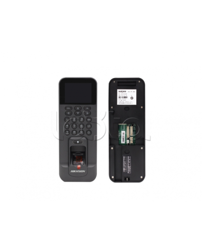Терминал доступа со встроенным считывателем отпечатков пальцев Hikvision DS-K1T804BF в Ногинске Считыватели Pintop.ru