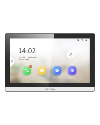 IP видеодомофон с WI-FI Hikvision DS-KH6350-WTE1 в Ногинске Абонентские IP устройства Pintop.ru