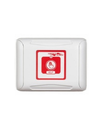 Влагозащищенная радиокнопка вызова Hostcall MP-411W2 в Ногинске Система оповещения и трансляции Hostcall Pintop.ru