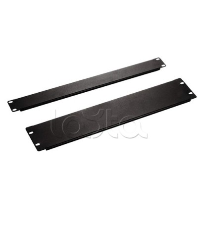 Фальш-панель на 1U Hyperline BPV-1-RAL7035 в Ногинске Аксессуары для стоек и шкафов Pintop.ru