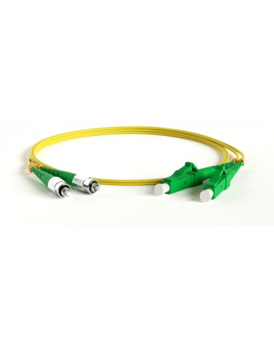 Патч-корд волоконно-оптический Hyperline FC-D2-9-FC/AR-FC/AR-H-1M-LSZH-YL в Ногинске Патч-корды оптические Pintop.ru