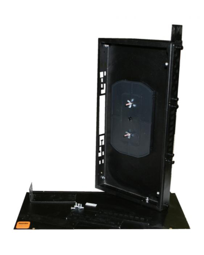 Hyperline FO-19R-3U-12xSLT-W140H42-96UN-BK Бокс оптический универсальный 19 в Ногинске Кроссы оптические Pintop.ru