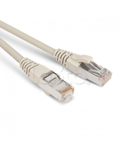 Патч-корд RJ45-RJ45, 4 пары, STP, кат.5е, LSZH (3м) Hyperline PC-LPM-STP-RJ45-RJ45-C5e-3M-LSZH-GY в Ногинске Патчкорды (медные) Pintop.ru
