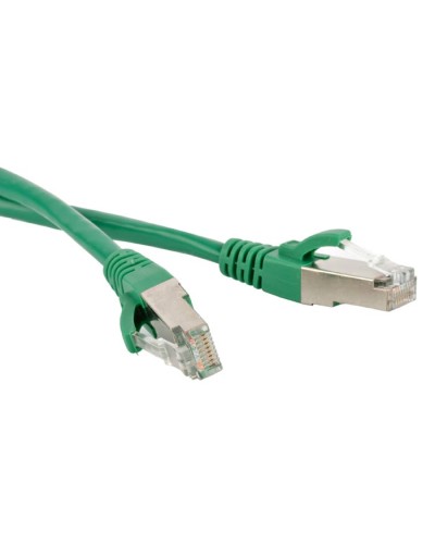 Патч-корд F/UTP Hyperline PC-LPM-STP-RJ45-RJ45-C6-2M-LSZH-GN в Ногинске Патчкорды (медные) Pintop.ru