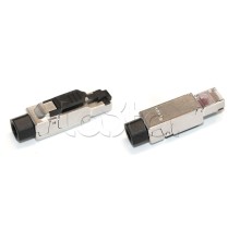 Разъем RJ-45 (8P8C) под витую пару Hyperline PLUF-8P8C-S-C6-SH