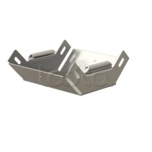 Угол 90° вертикальный внутренний Hyperline RST-VIA90-150-80-0,8-SZ