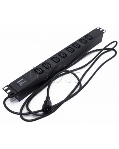 Блок розеток Hyperline SHE19-8IEC-2.5IEC в Ногинске Блоки розеток Pintop.ru