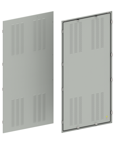 FORMAT Панель боковая вентилируемая 2000х1000мм IP31 (2шт/компл) IEK (FO-00-PSV-200-100-31) в Ногинске Аксессуары для стоек и шкафов Pintop.ru
