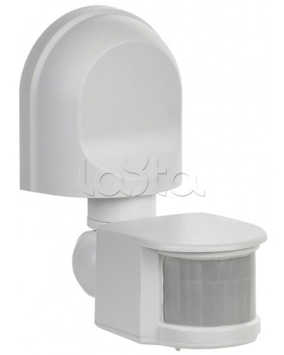 Датчик движения ДД-008 1100Вт 180град 12м IP44 белый IEK (LDD10-008-1100-001) в Ногинске Дополнительное оборудование для ОПС Pintop.ru