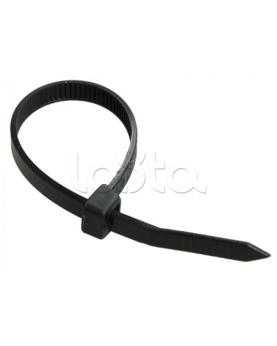 Стяжка 200x3,6 мм нейлоновая, черная IEK (UHH32-D036-200-100) в Ногинске Стяжки-хомуты Pintop.ru