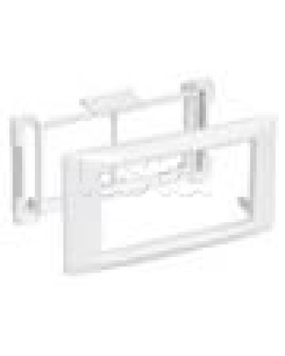 Рамка и суппорт на 4 модуля 45×45 IEK CKK-40D-RSU4-075-K01 в Ногинске Распределительные коробки Pintop.ru