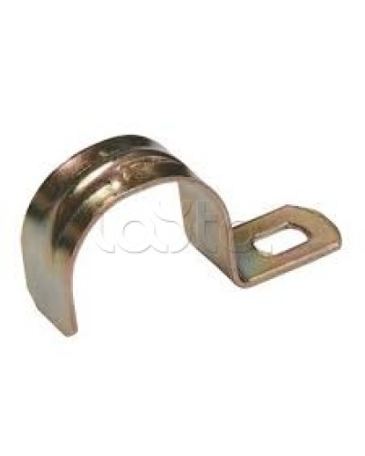 Скоба металлическая однолапковая d14-15 IEK CMAT10-14-100 в Ногинске Держатели, клипсы, скобы Pintop.ru