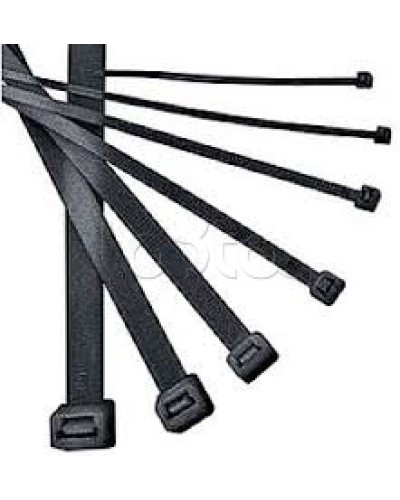 Хомут 4,8x300 мм нейлон, черный (100 шт/уп) IEK UHH32-D048-300-100 в Ногинске Стяжки-хомуты Pintop.ru