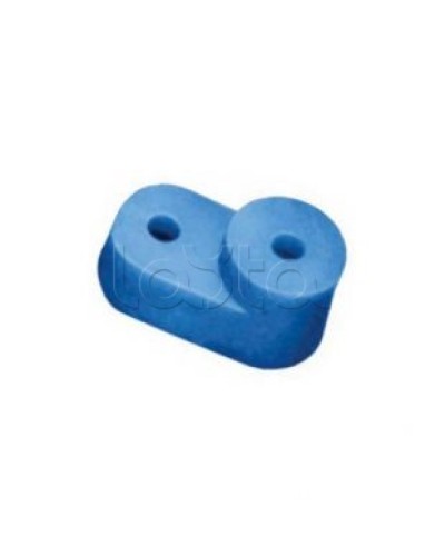 Угловой изолятор для «0» шины синий IEK YIS32 в Ногинске Клеммные колодки Pintop.ru