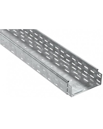 ESCA Лоток перфорированный 80х200х3000-1,0 HDZ IEK (CLP10-080-200-100-3-M-HDZ) в Ногинске Кабельные лотки Pintop.ru