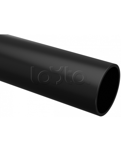 Труба гладкая жесткая ПВХ D=20мм черная 3м (93м/компл) IEK (CTR10-020-K02-093) в Ногинске Гладкая труба Pintop.ru