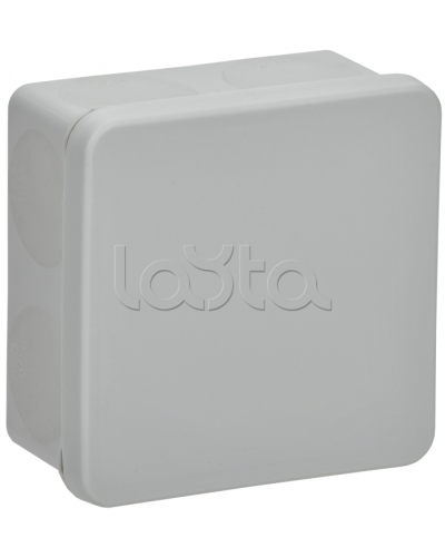 Коробка расп. КМ42455 о/п 100х100х50мм IP67 8 вв. серая IEK (UKO21-100-100-050-K41-66) в Ногинске Распределительные коробки Pintop.ru