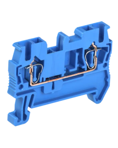 Клемма пружинная КПИ 2в-2,5 31А синяя IEK (YZN11-002-K07) в Ногинске Клеммные колодки Pintop.ru