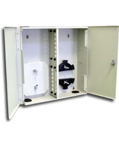 Кросс оптический, настенный, на 4 адаптерные панели LANMASTER LAN-FOB-WM-4H в Ногинске Кросс оптический Pintop.ru