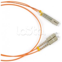Патч-корд оптический LANMASTER LAN-LC-SC/OM2-10