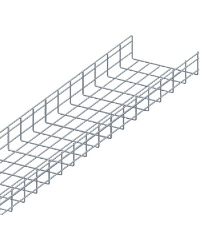 Лоток проволочный 100х400мм, Ф3.8мм, оцинкованный (3 м) LANMASTER LAN-MT100x400-3.8EZ в Ногинске Кабельные лотки Pintop.ru