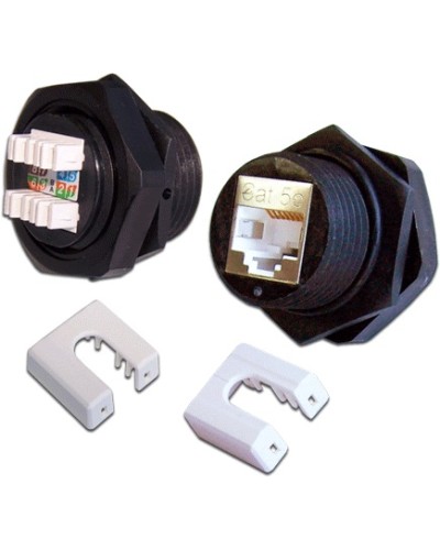 Индустриальный модуль Keystone, RJ45, cat.5e, STP, 180 градусов, IP68 LANMASTER (LAN-OK45S5E/180-WP) в Ногинске Коммутационные изделия Pintop.ru