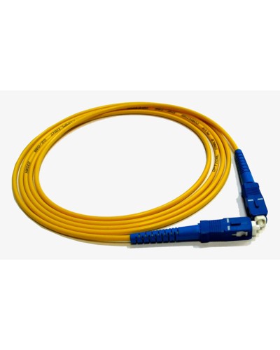 Шнур оптический SC-SC, simplex, 9/125, LSZH, 1 м LANMASTER LAN-SC-SC/SU-1.0 в Ногинске Патч-корды оптические Pintop.ru