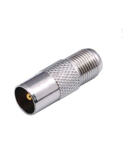 Переходник PAL (TV) штекер - F розетка LAZSO APTVF10 в Ногинске Коннекторы Pintop.ru