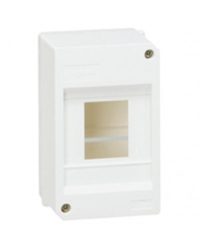 Щиток накладной Mini S 4 модуля белый Legrand 001357 в Ногинске Боксы для автоматов Pintop.ru