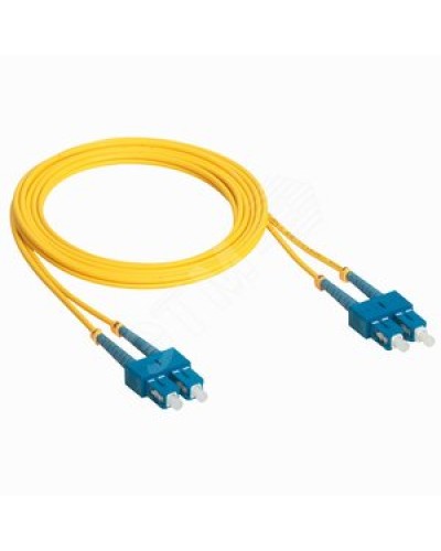 Патч-корд оптоволоконный SC/SC OS1(UPC) 1м Legrand 032600 в Ногинске Патч-корды и пигтейлы Pintop.ru
