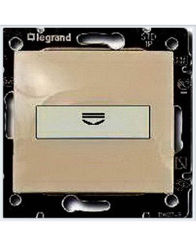 Выключатель c картой 10А слоновая кость Valena Legrand 774134 в Ногинске Аксессуары для кабель-канала Pintop.ru