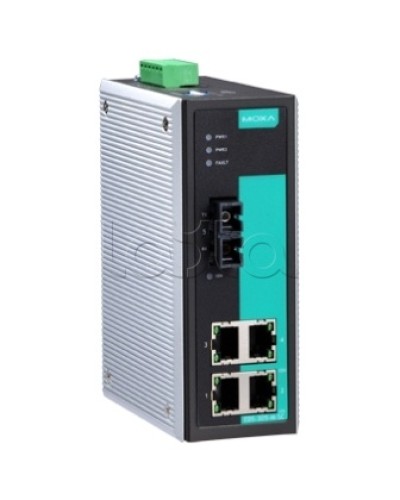 Коммутатор неуправляемый промышленный 4-портовый Moxa EDS-305-S-SC-T в Ногинске Коммутаторы Pintop.ru