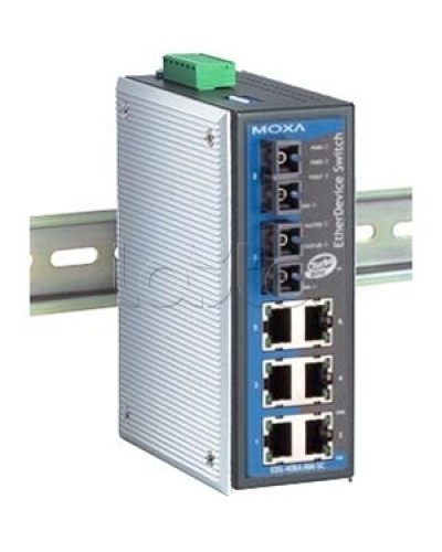 Коммутатор управляемый начального уровня 8-портовый Moxa EDS-408A-SS-SC-T в Ногинске Коммутаторы Pintop.ru