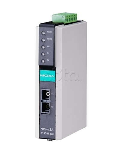 Сервер 1-портовый RS-232/422/485 в Ethernet Moxa NPort IA-5150-S-SC в Ногинске Дополнительное оборудование для ОПС Pintop.ru