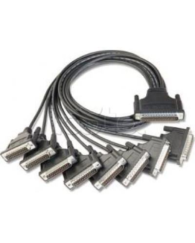 Кабель для 8-портовых плат ISA, PCI, Universal PCI Moxa Opt-8C (CBL-M62M25x8) в Ногинске Дополнительное оборудование для ОПС Pintop.ru