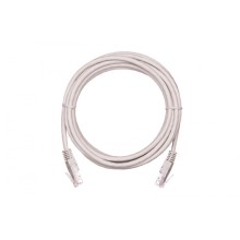 Шнур коммутационный NETLAN U/UTP 4 пары, Кат.5е (Класс D), 100МГц, 2хRJ45/8P8C, T568B, заливной, многожильный, BC (чистая медь), LSZH нг(B)-HF, серый, 3м, уп-ка 10шт. NETLAN EC-PC4UD55B-BC-LSZH-030-GY-10