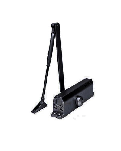 Доводчик NOTEDO DC-180 Лёгкий характер EN5/6/7, с рычажной тягой (чёрный) в Ногинске Доводчики Pintop.ru