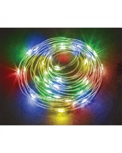 Гирлянда Navigator 95 128 NGF-D049-06 (микро роса RGBY) в Ногинске Источники света(Лампы) Pintop.ru