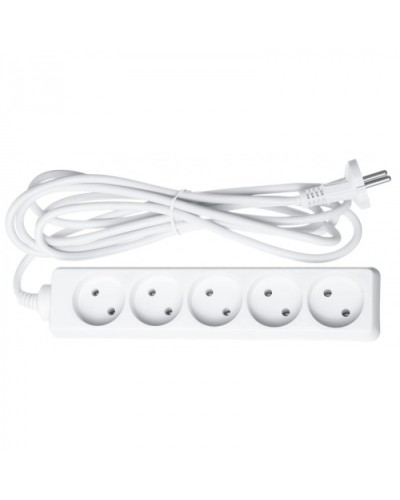 Удлинитель Navigator 61 311 NPE-S-05-300-X-2x1 б/з 5 гн. 3м в Ногинске Блоки розеток Pintop.ru