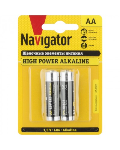 Элемент питания Navigator 94 752 NBT-NE-LR6-BP2 в Ногинске Электротехническое оборудование Pintop.ru
