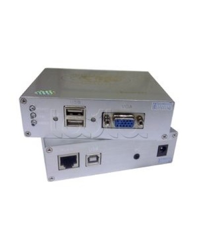 Комплект для передачи VGA, Клавиатура, Мышь, до 100 м OSNOVO TA-VKM/3+RA-VKM/3(ver.2) в Ногинске Видеоусилители, Модуляторы, Делители Pintop.ru