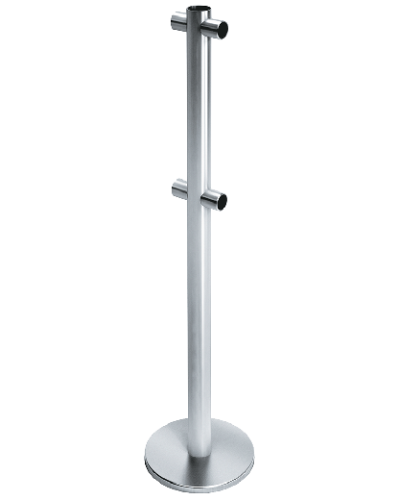 Стойка ограждения i-образная передвижная Oxgard ВЗР 2442.02 в Ногинске Ограждения Pintop.ru