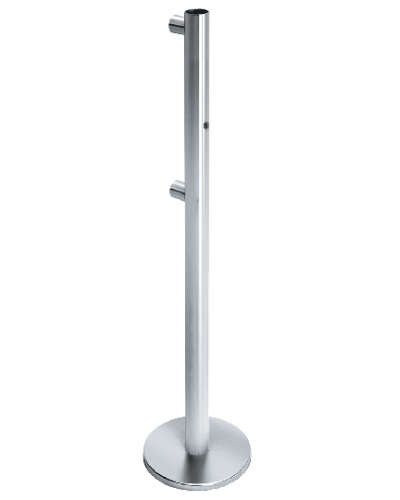 Стойка ограждения односторонняя Oxgard ВЗР2442.09.62 в Ногинске Ограждения Pintop.ru