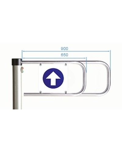 Створки для калитки PERCo-ASG-650 в Ногинске Калитки Pintop.ru