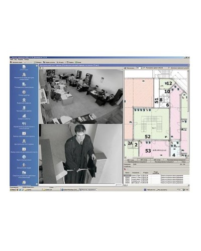 ПО Модуль Центральный пост PERCo-SM13 в Ногинске Сетевая СКУД Perco Pintop.ru