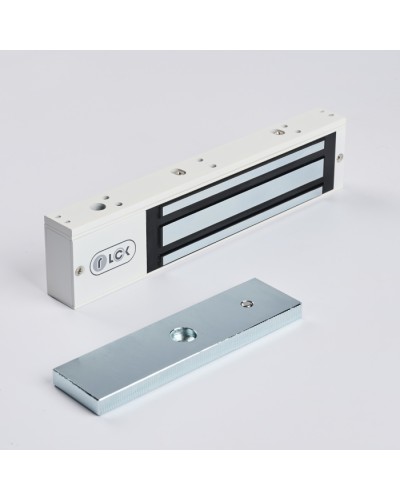 R-Lock RL-EM280-L0W - Электромагнитный замкок, 280кг, DC12/24B, цвет белый, RAL9016(белый) в Ногинске Электромагнитные замки Pintop.ru